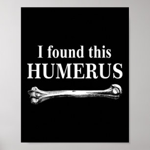 Poster Eu Encontrei Este Humero De Anatomia Dos Ossos Eng
