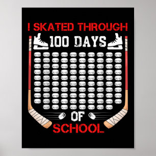 Poster Eu Escapei Por 100 Dias De Ventilador De Hóquei Em