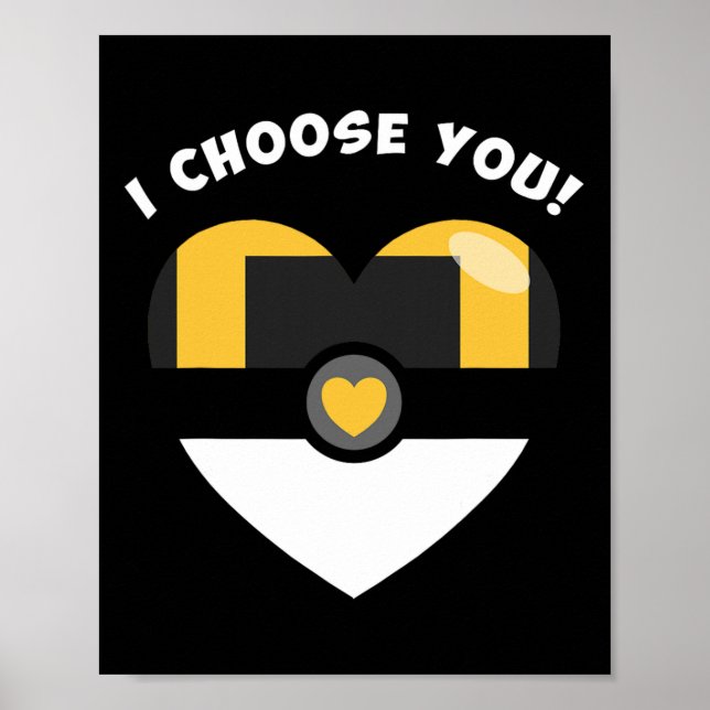 Poster Eu Escolho Você Paródia de Video Game do Dia dos N (Frente)