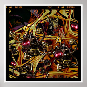 Póster Eu Espio Com Meu Olho Pequeno