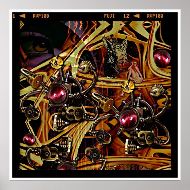 Póster Eu Espio Com Meu Olho Pequeno (Frente)