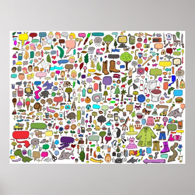 Póster Eu espio com meu pequeno olho (Frente)