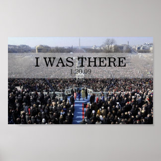 Poster EU ESTAVA LÁ, O Presidente Obama, Sugando Em Cerim