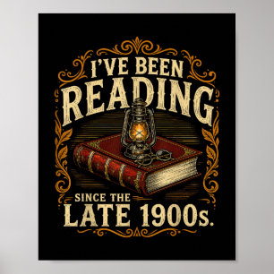 Poster Eu Estou Lendo Desde o Final dos Anos 1900 Amante
