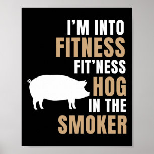 Poster Eu estou na Malhação Churrasco de porco fumante.