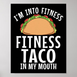 Poster Eu Estou Na Malhação Taco No Levantamento De Peso 