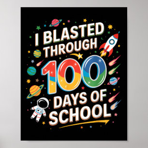 Poster Eu Explodi Por 100 Dias De Escola 100º Dia