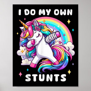 Poster Eu Faço Meus Próprios Estunts Lesão no Braço Quebr