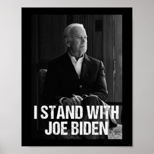 Poster Eu Fico Com Joe Biden 1