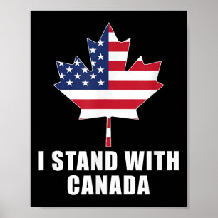 Poster Eu fico com o Canadá, América do Canadá, Canadá, b
