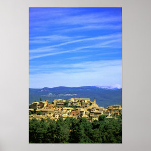 Póster EU, France, Provence, Vaucluse, Roussillon.