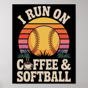 Poster Eu Funciono Com Café E Softll