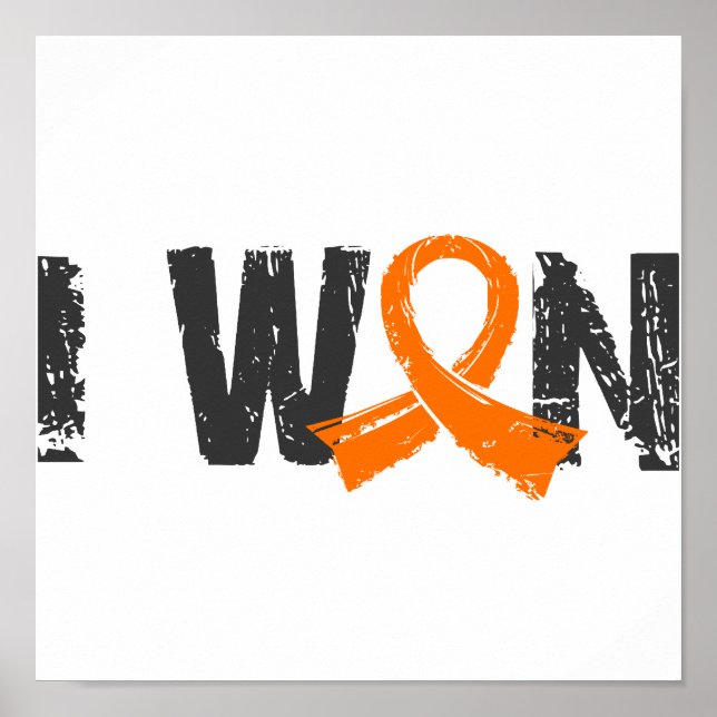 Póster Eu Ganhei Leucemia (Frente)