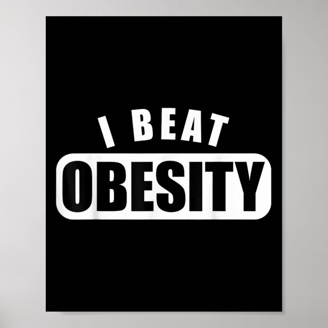Poster Eu Ganho A Obesidade Que Você Pode Também As Mulhe (Frente)