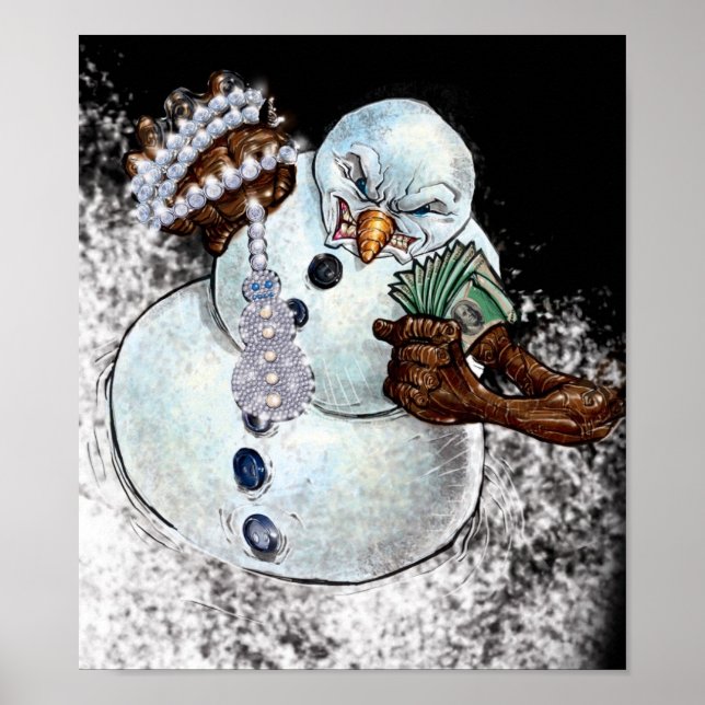 Poster Eu Ganho Dinheiro (Frente)