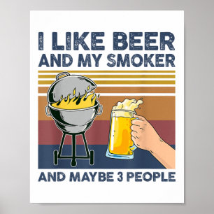 Poster Eu Gosto De Cerveja E Meu Fumante E Talvez 3 Pesso