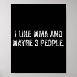 Poster Eu Gosto de MMA e Talvez 3 Pessoas 25D2AE