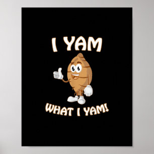 Poster Eu Grito O Que Eu Vivo Camisa Engraçada Comida De