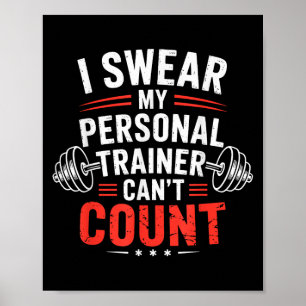 Poster Eu Juro Que Meu Treinador Não Sabe Contar Humor de