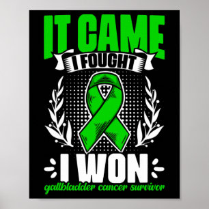 Poster Eu Lutei Por Ganhar - Galeria de Canceres Biliares