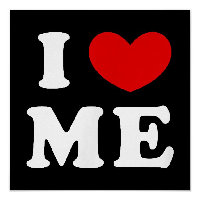 Póster Eu Me Amo, Eu Me Corto (Frente)