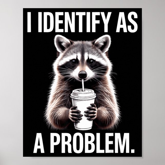 Poster Eu Me Identifico Como Um Problema Humor De Guaxini (Frente)