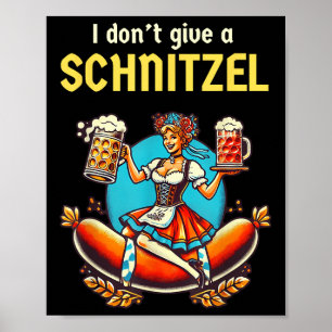 Poster Eu Não Dou A Uma Garota De Cerveja Engraçada De Sc