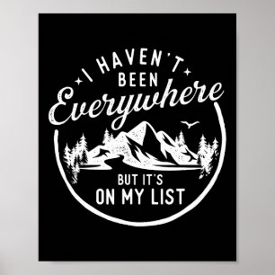 Poster Eu Não Estive Em Todo Lugar Mas Está Na Minha List