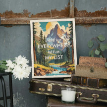 Eu não estive em todo o Retro Wanderlust Viagem