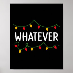 Poster Eu não faço roupas de Natal iguais