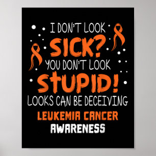 Poster Eu Não Pareço Doente- Apoio à Consciencialização d