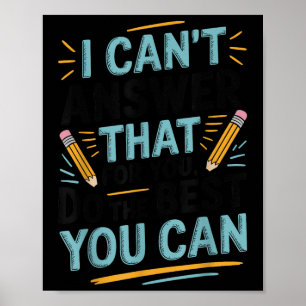 Poster Eu Não Posso Responder Isso Porque Você Faz O Melh