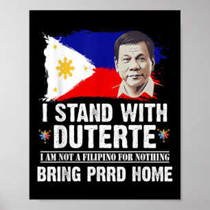 Poster Eu Não Sou Filipino Por Nada.
