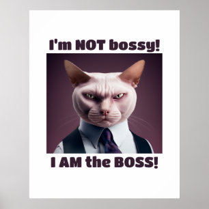 Poster Eu não sou o chefe, sou o chefe, o chefe engraçado