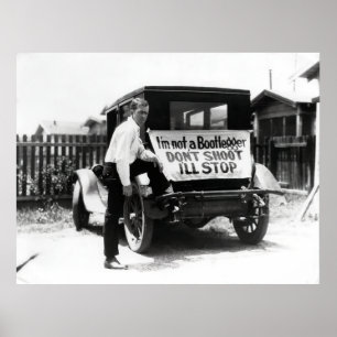 Poster Eu não sou UM BOOTLEGGER - ERA de PROIBIÇÃO