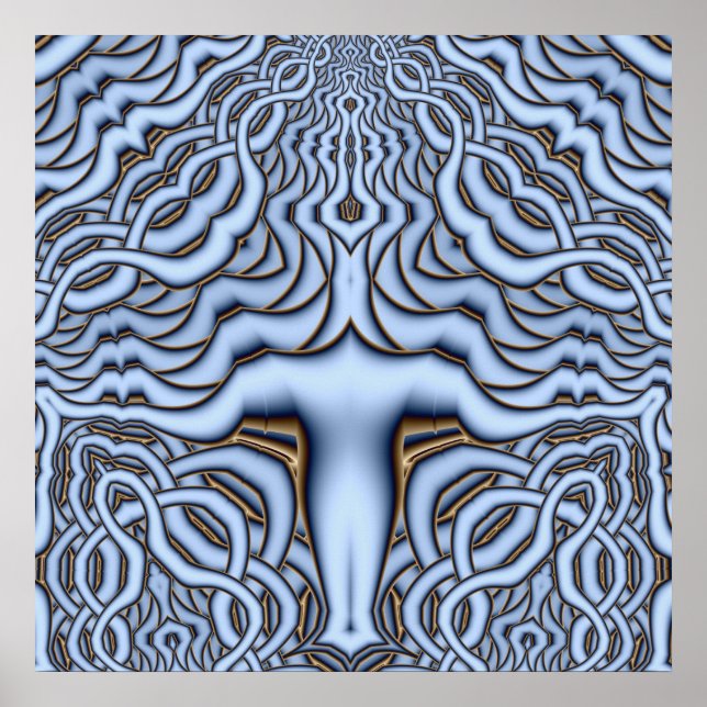 Poster "Eu não uso drogas, sou droga" (Frente)