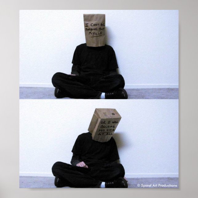 Póster Eu Não Vou Mudar Para Você (Frente)