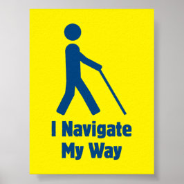 Poster Eu Navego Meu Caminho