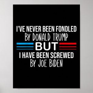 Poster Eu nunca fui fundado por Donald Trump Mas