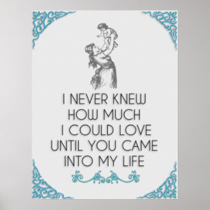 Póster Eu Nunca Sabia Quanto Eu Poderia ❤️ Mãe E Filho