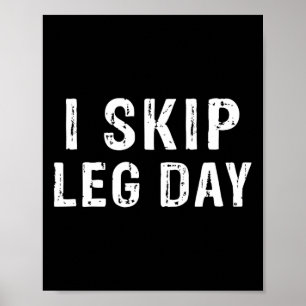 Poster Eu Pego O Dia Da Perna Engraçada Comédia De Gym Wo