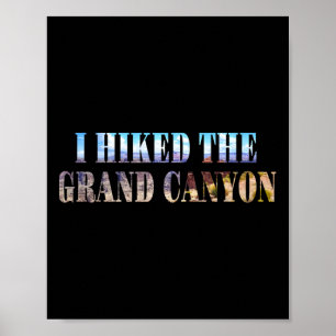 Poster Eu Percorri O Grand Canyon