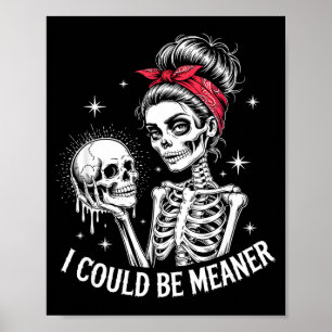 Poster Eu Poderia Ser Mais Má Fêmeas Engraçadas Dizendo C