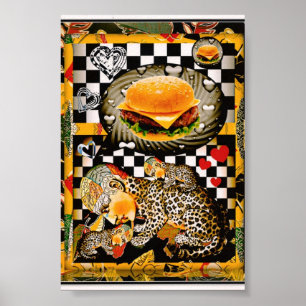 Póster Eu posso haz nenhum chezburger agora!
