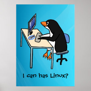 Póster Eu posso tenho Linux?
