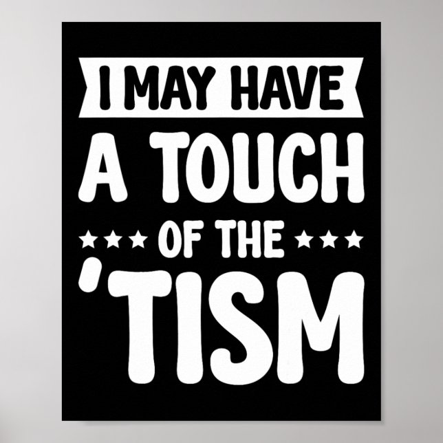 Poster Eu Posso Ter Um Toque De Tismo 2 (Frente)