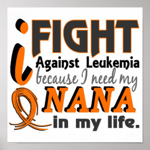Poster Eu preciso minha leucemia de Nana
