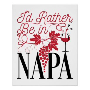 Póster Eu Preferencialmente em Napa