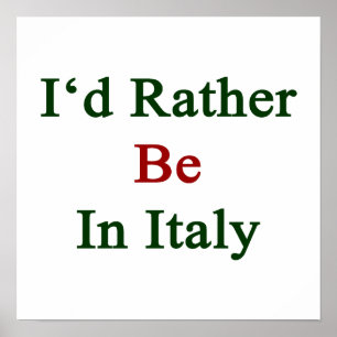 Poster Eu preferencialmente estaria em Italia