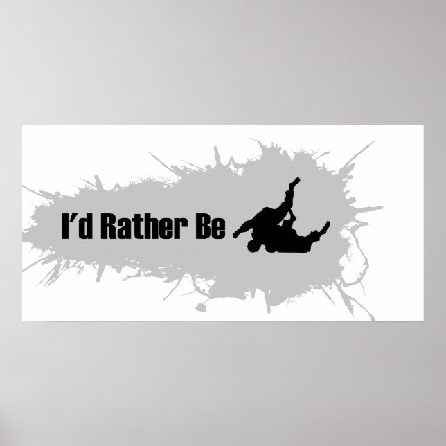 Póster Eu Preferencialmente ser Luta (Frente)